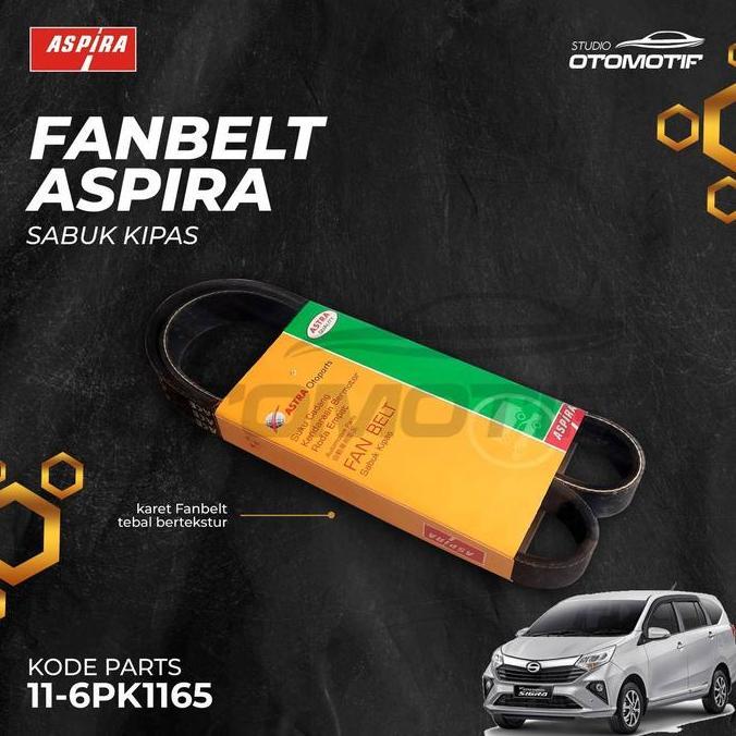 Fanbelt Calya Sigra 1200Cc Bensin Aspira 6Pk1165 Vbelt