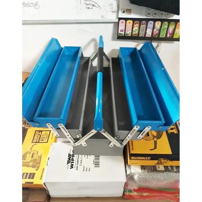 AHROKA heavy duty tool box TENKA susun 3 / kotak perkakas bahan plat tebal