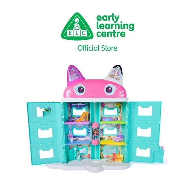 Gabby's Dollhouse Gabby's Meow-mazing Dollhouse - Mainan Rumah Boneka Karakter Animasi  Anak 3 Tahun