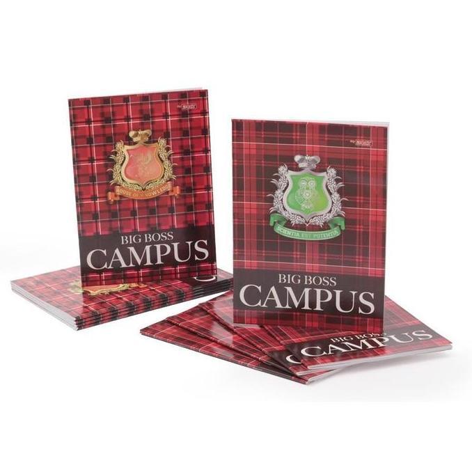 Buku Tulis Big Boss Campus Sekolah 50 Lembar / Buku Tulis BigBoss Campus 50 Lembar GJ