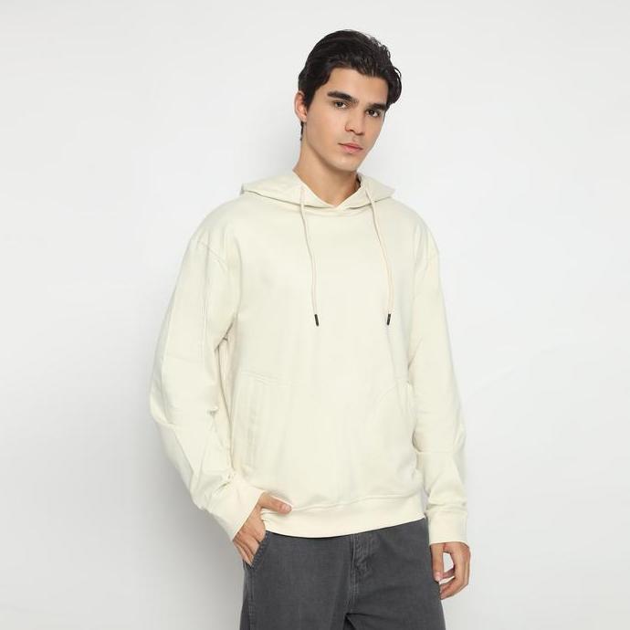 LARUSSO - Bruno Oversized Basic Hoodie - Off White