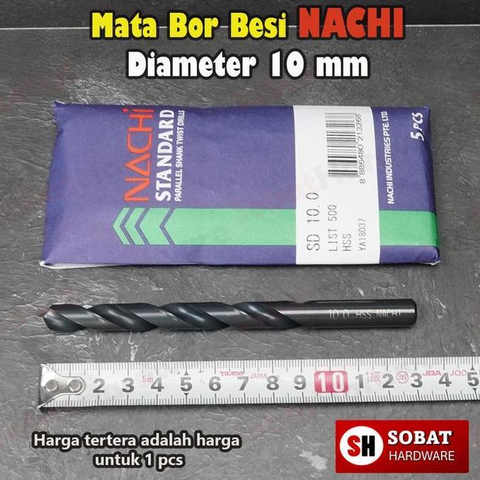 ASTAROL Mata Bor Besi Nachi - Nachi Mata Bor 10 mm