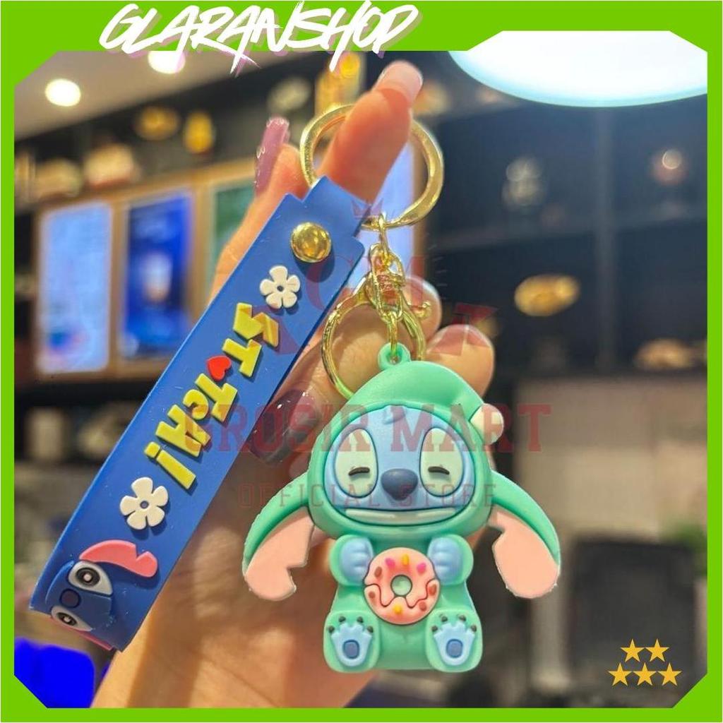 GM Gantungan Kunci Stitch / Ganci Stitch  / Ganci Boneka Stitch / Gantungan Kunci Boneka Stitch  / K