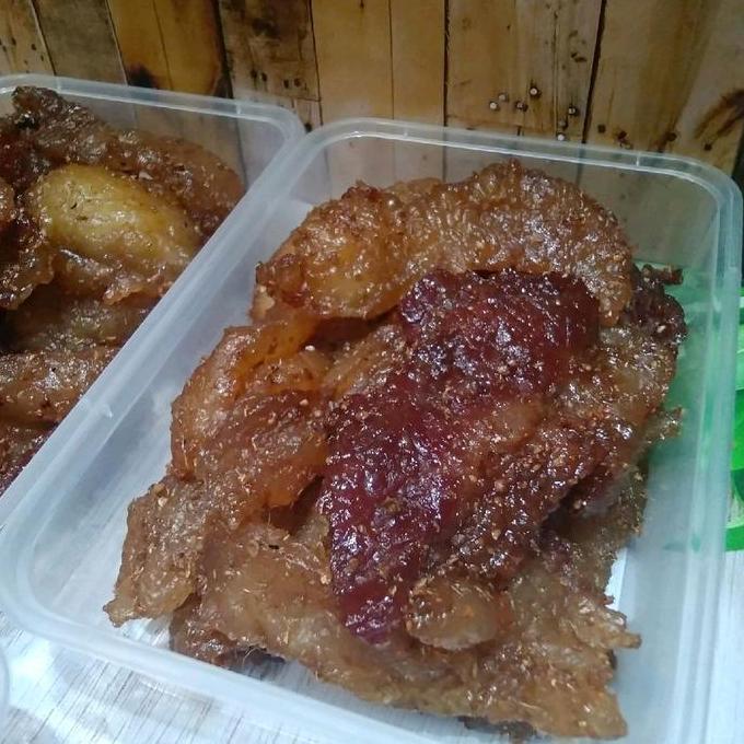 FARAHGUZZ_ - DENDENG JANDO SAPI/LEMAK SAPI 130GRAM DENDENG ABAH KOSWARA KHAS BANDUNG FOOD PEDAS GORE