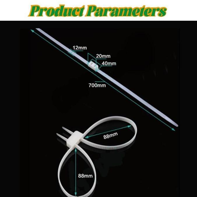 LORASTA 3PCS Borgol Tangan / Borgol Tangan Plastik Sekali Pakai / Borgol Tangan Import / Borgol Plas