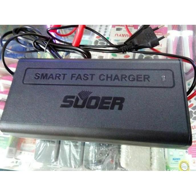 Charger Accu/aki Merk SUOER 12V 12V 20A Automatic