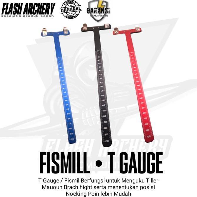Fismil / T Gauge / T Scale / Fismil bow / Boe T Square Import Original