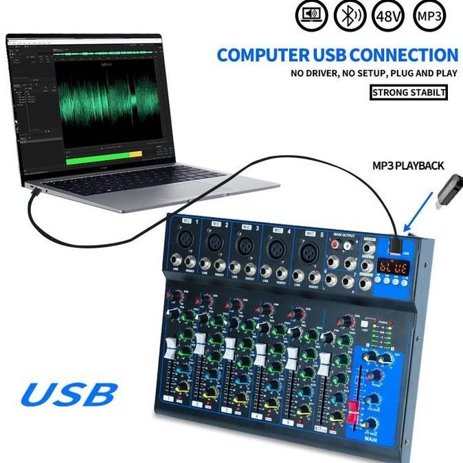 barkisanshop - yamaha mg04/mg07 propesyonal audio mixer with equalizer 4/7 channel built-in eq/recor