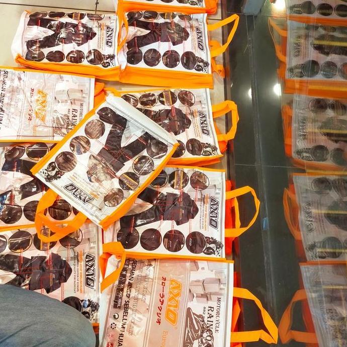 Jas Hujan Axio ORANGE 882 Orange / Setelan