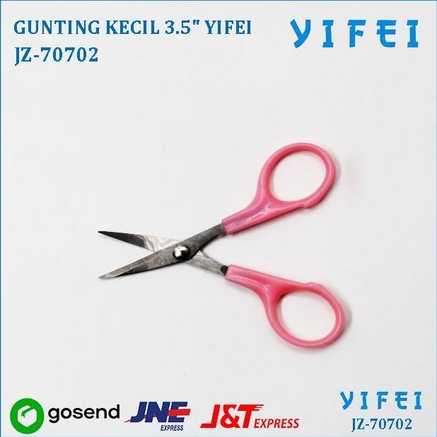 Ready Gunting Bordir/Gunting Lengkung/Gunting Ujung Bengkok 3,5" YIFEI-70702