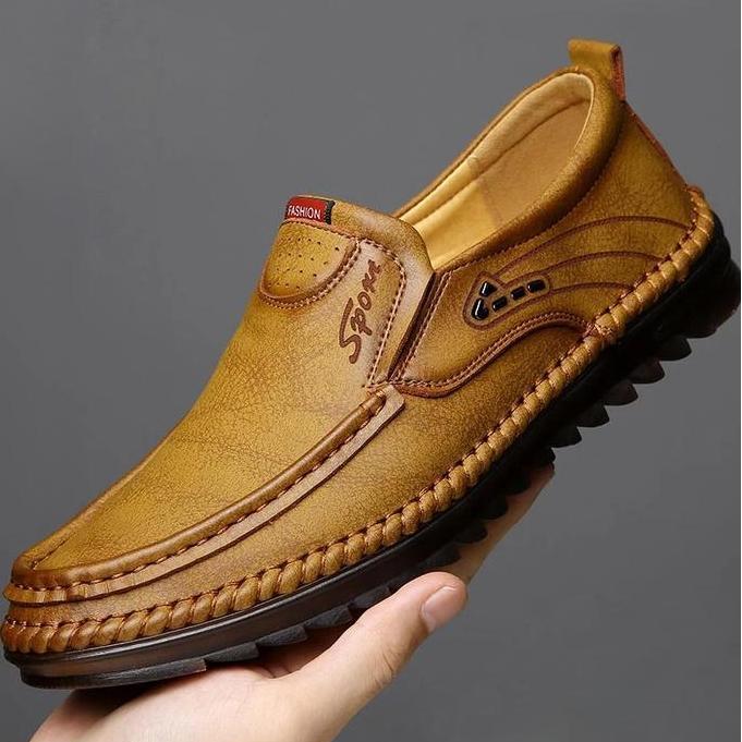 PAMATE Sepatu Pria Kulit Asli Terlaris Style Bisnis Santai Bahan Berkualitas Tinggi Cocok Semua Acar