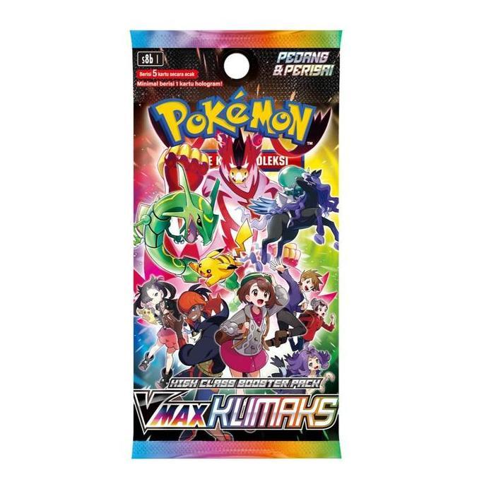 New Kartu Pokemon VMAX Klimaks S8b High Class Booster Pack TCG