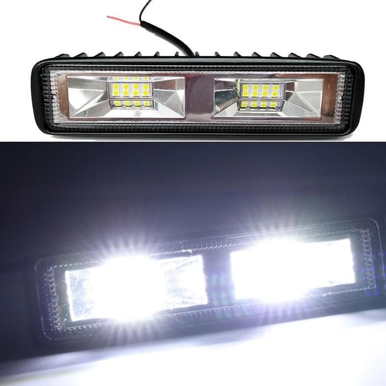 Grade Ori Lampu Tembak Truck 24V 16Mata Lampu Tembak Mobil Led Floodlight 16W Waterproof