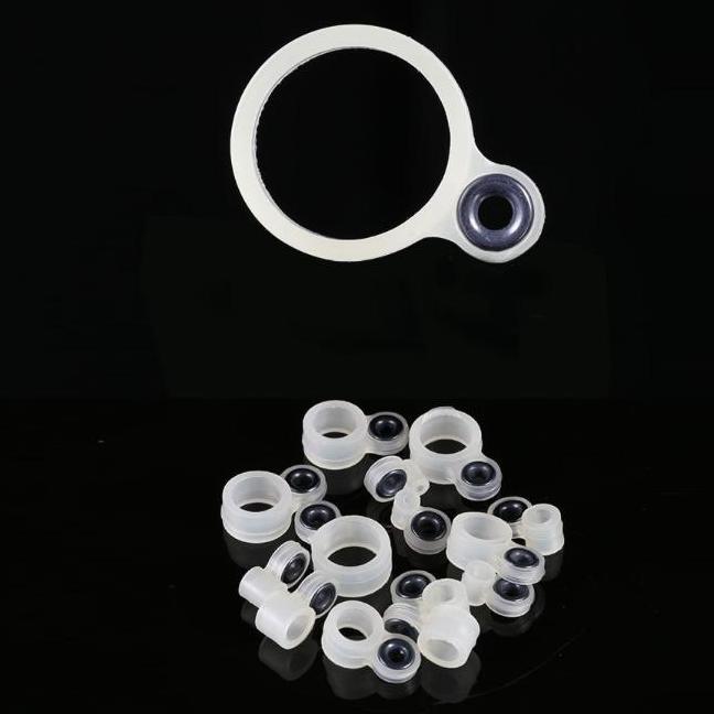 14Pcs Ring Guide Joran Pancing Bahan Silikon Mamarit Karet