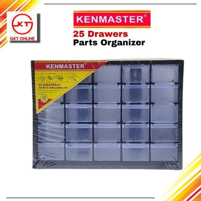 Rak Susun 25 Laci Serbaguna Plastik 25 Drawers Kenmaster