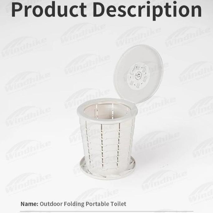 (Ready) Toilet Lipat Portable Camping Naturehike Nh22Sj00B
