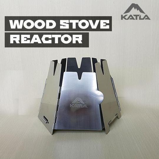 (Ready) Tungku Kompor Kayu Lipat Katla Reactor Kws03 Spirtus Outdoor Bushcraft