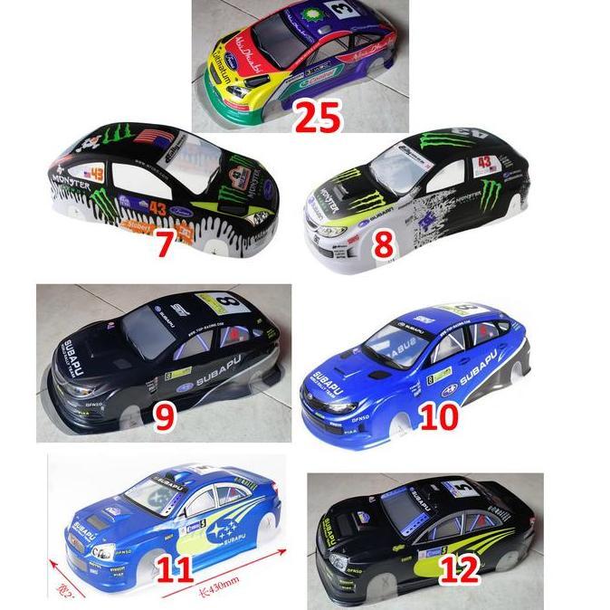 BODY RC RALLY TOURING DRIFT 1/10 HSP PTG2 VRX ZD LRP TAMIYA CARTEN FS