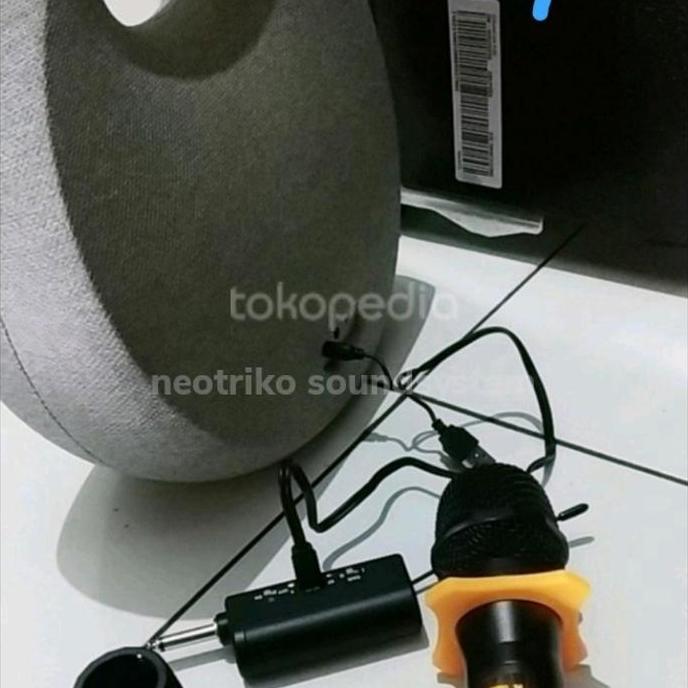 Wireless Mic Karaoke Di Speaker Harman Kardon Onyx / Lainya Via Aux