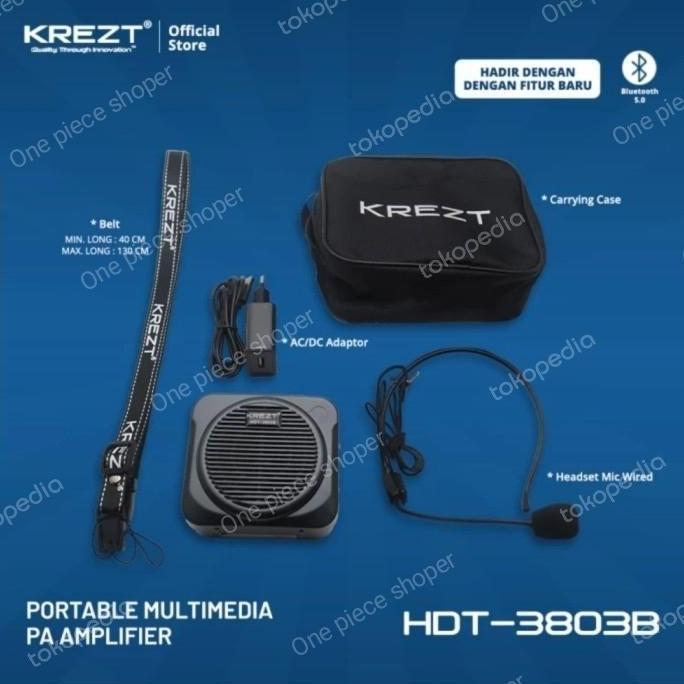 Waistband Krezt Hdt-3803 Nv Speaker Pinggang