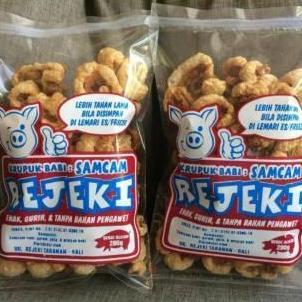 Kerupuk Samcan Babi Rejeki Kerupuk Rejeki Kerupuk Samcan Rejeki Bali CS