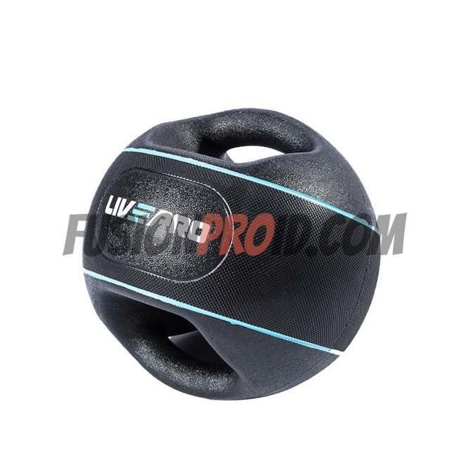 Double Grip Medicine Ball Medisin Bola Gym Fitnes Fitness Gym Livepro GM