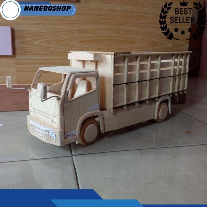Canter | Miniatur Truk Oleng Model Canter Mentahan