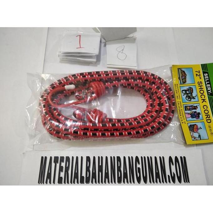 Ready tali ikat barang motor tali conainer box karet bawan barang motor 72"
