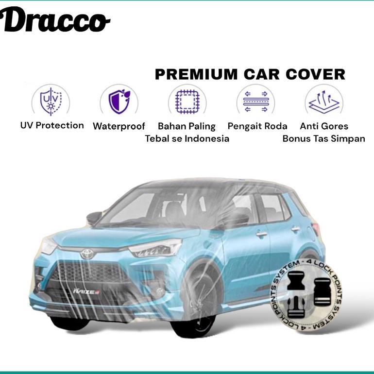 sarung mobil toyota raize transparan tebal waterproof premium car cover aksesoris raize Diskon