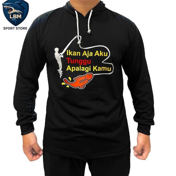 Kaos Mancing Kata Kataa Lucu Baju Mancing Tulisan Tangan Panjang Uniseks Allshop
