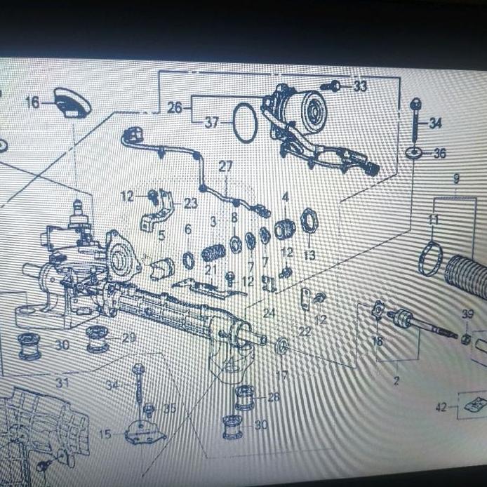 Ready Gear Box Assy Gir Boks Rack Steer Rak Stir Power Steering EPS Motor Honda CRV RM Gen 4 2012 20