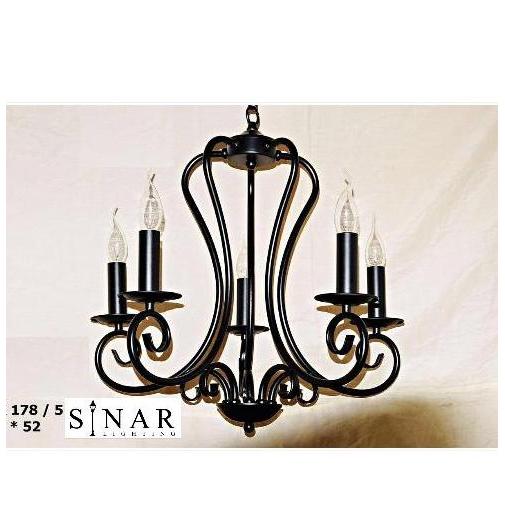 TERBARU - Lampu gantung chandelier vintage 178/5
