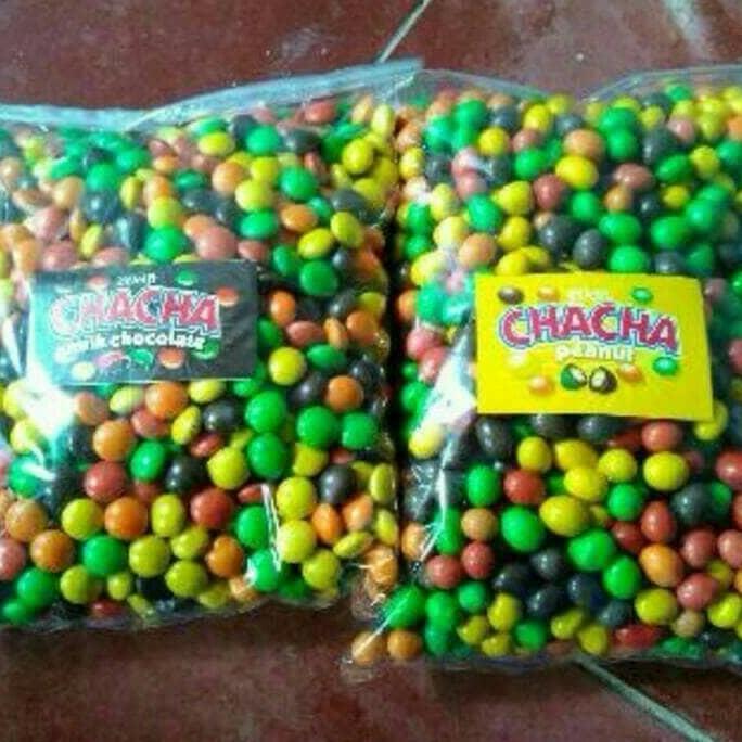 Coklat Delfi Chacha Kiloan / Chacha Peanut / Milk / Coklat Kacang Expired Februari 2027