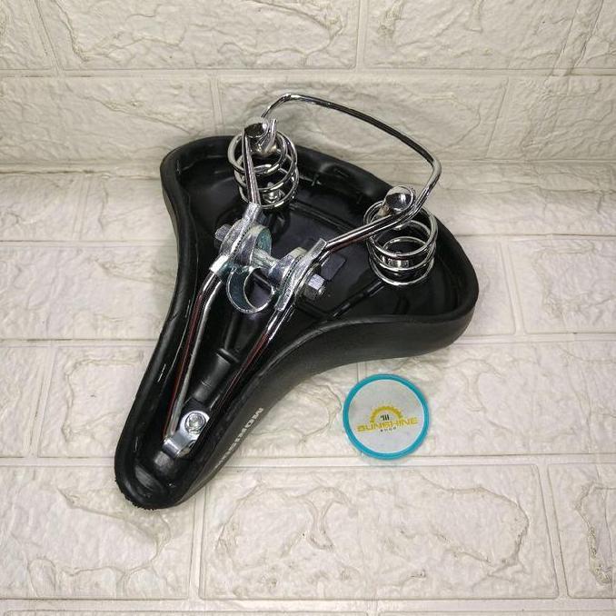 Sadel Pir Jok Per Pegas Sepeda MORISON MS809 Bicycle Saddle Mini CTB CityBike 20 24 26 Cover Karet T