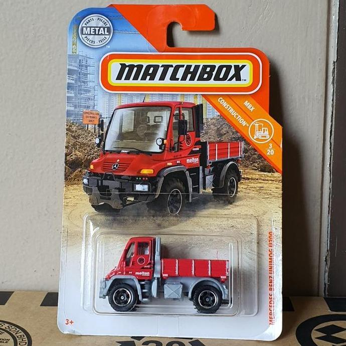 ORIGINAL MATCHBOX MERCEDES BENZ UNIMOG U300 RED