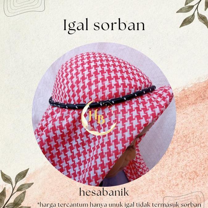 Igal Anak TK-SD / igal anak / igal sorban arab / ikat sorban kepala