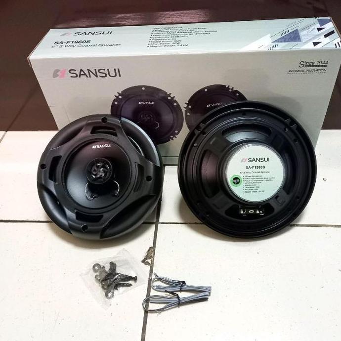 Speaker Pintu Mobil Speaker Coaxial Sansui SA-F1960S / Speaker 6.5 Inch