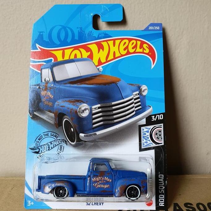 ORIGINAL HOTWHEELS 52 CHEVY BLUE