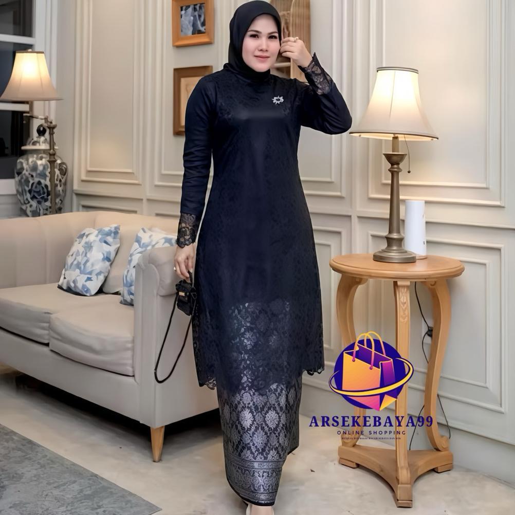 Best Seller Setelan Kebaya Brokat/Kebaya Set Rok Songket/Kebaya Tunik Brokat/Kebaya Kurung/Baju Kuru