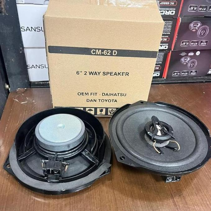 Speaker Carman 6 Inch CM 62 D OEM Toyota / Daihatsu / Speaker Pintu Mobil