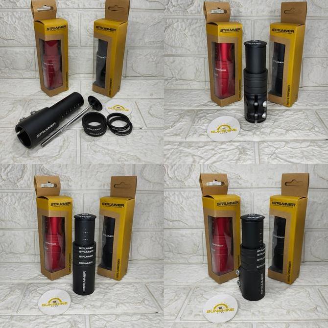Adaptor Peninggi Stem Stang Handlebar STRUMMER Alloy Sepeda MTB Federal Fork Oversize 28.6mm