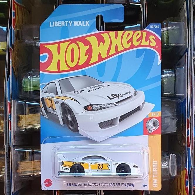 ORIGINAL Hotwheels NISSAN silvia S15 LBWK white putih