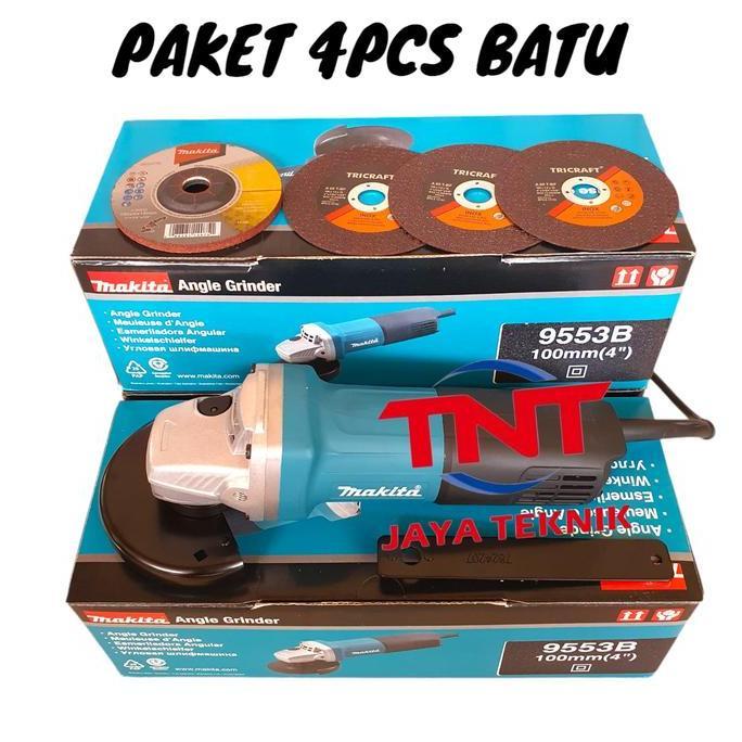 Murah Mesin Gerinda Tangan 4" Makita 9553B / Mesin Gurinda Gerinda Tangan Makita 9553 B