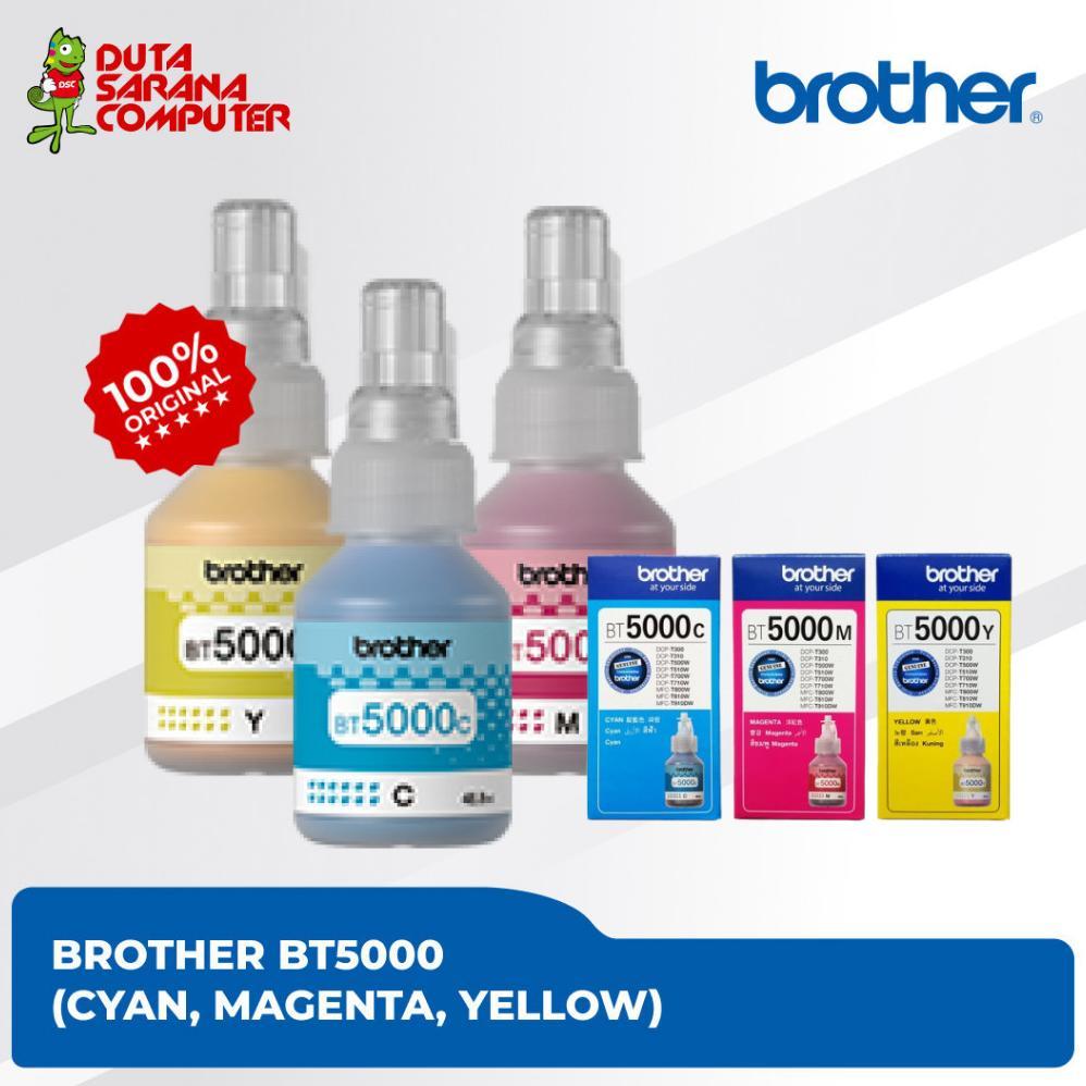 BROTHER BT-5000 BT5000 BT 5000 CYAN/ MAGENTA/ YELLOW INK ORIGINAL Printer