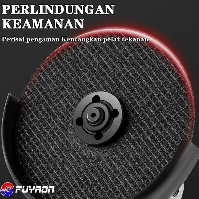 Sale Axismax Gerinda Baterai Brushless 48V Mesin Gerinda Cordless Angle Grinder Tangan Fuyaon Multif