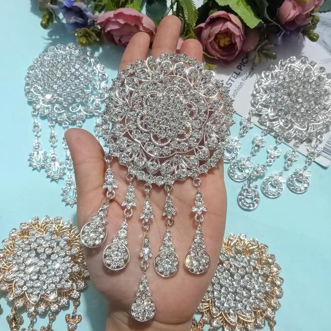 Bros kebaya/Bros kutubaru/Bros juntai besar/Bros besar elegant LS