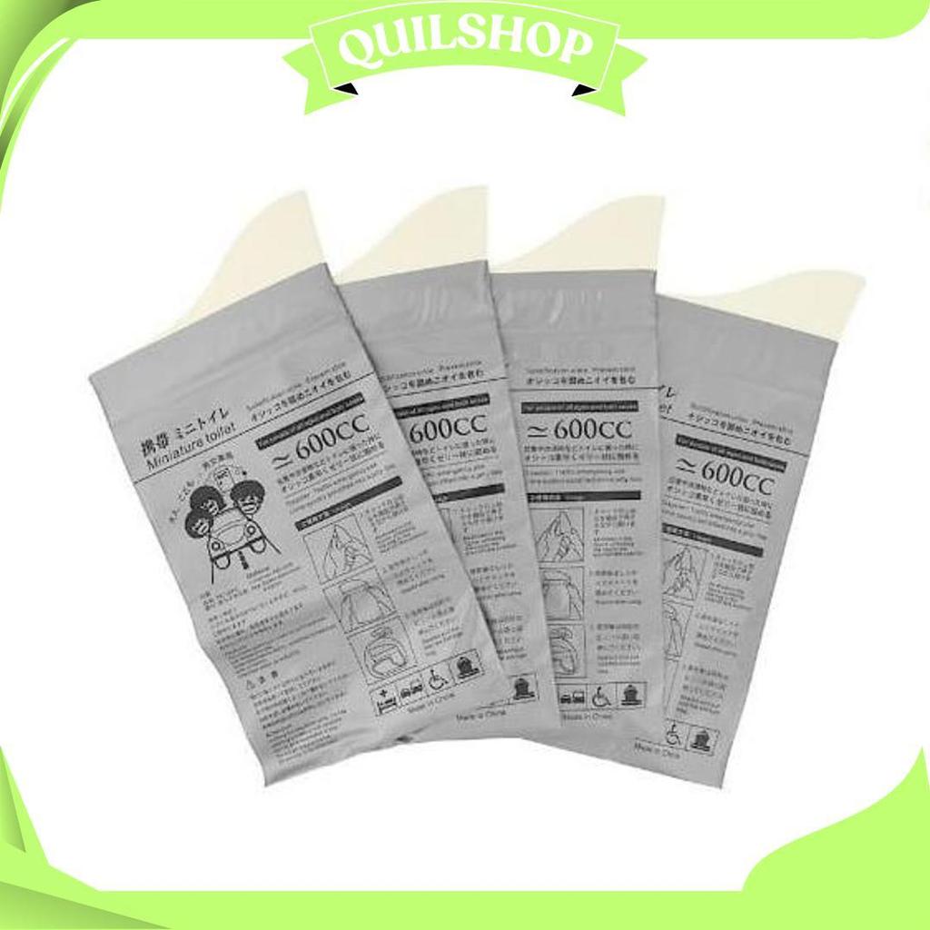 MURAH betulan Kantong PIPIS Urine Wanita Pria Portable Emergency Outdoor di mobil Travel Portable / 