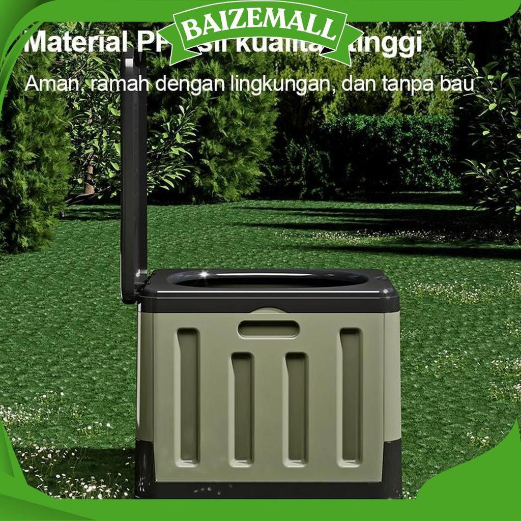 Mobile Toilet Lipat Luar Ruangan Duduk Portable Lansia Portable Toilet Pregnant Women Adult Plastic 