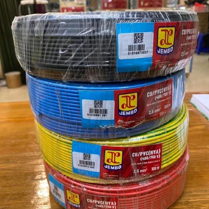 Sale Kabel Jembo Nya 1X2.5 Per Rol 50 Meter