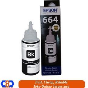 TINTA EPSON ORIGINAL L100 L110 L120 L300 L310 664 T664 T6641 BLACK Printer